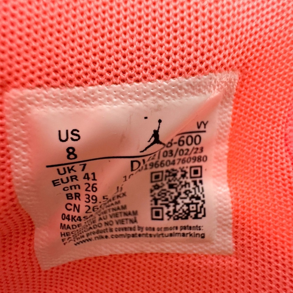 Jordan Tatum 1 Pink Lemonade Basketball Shoes Pink Tint Aurora Green DX5571-600 - Picture 9 of 12